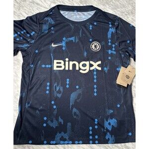 NIKE CHELSEA ACADEMY PRO PRE-MATCH JERSEY FN9646-452 Men’s Large New NWT